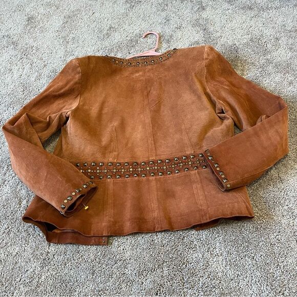 Vintage Women's 10 Suede Western Jacket. - Picture 2 of 8